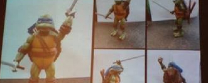 SDCC 2013 : Des jouets Tortues Ninja tirés des films